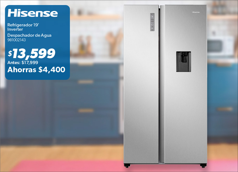 Refrigerador inverter con despachador