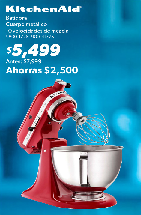 Batidora cuerpo metalico