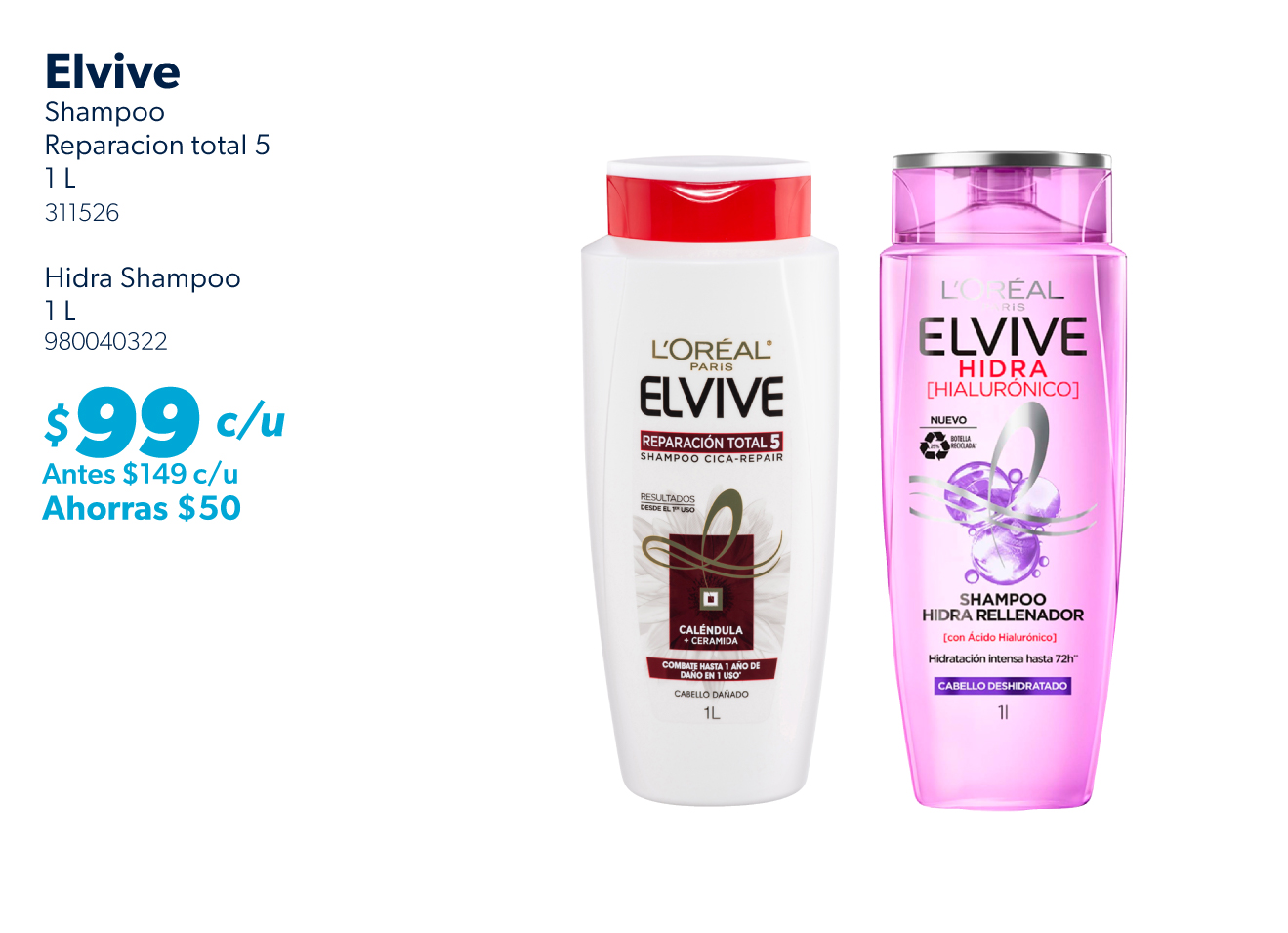 Shampoo reparacion total