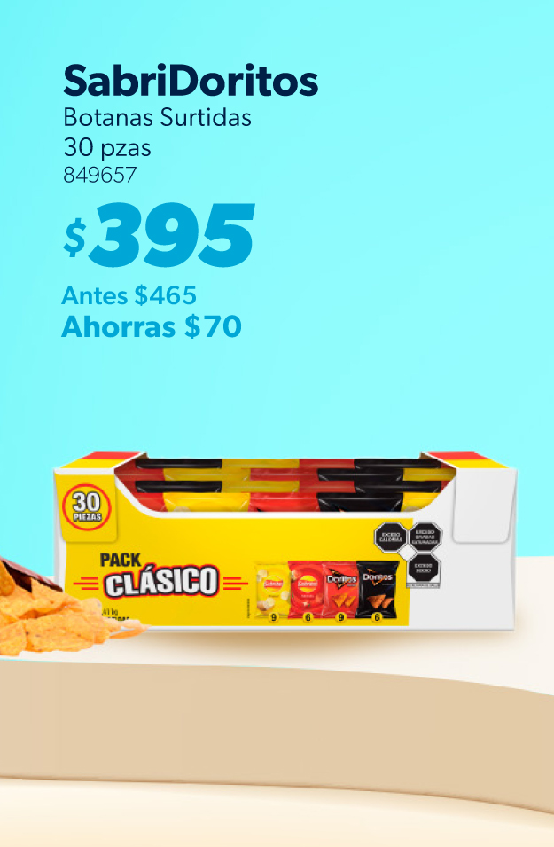 Botanas surtidas