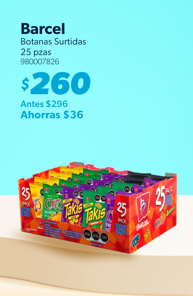 Botanas surtidas