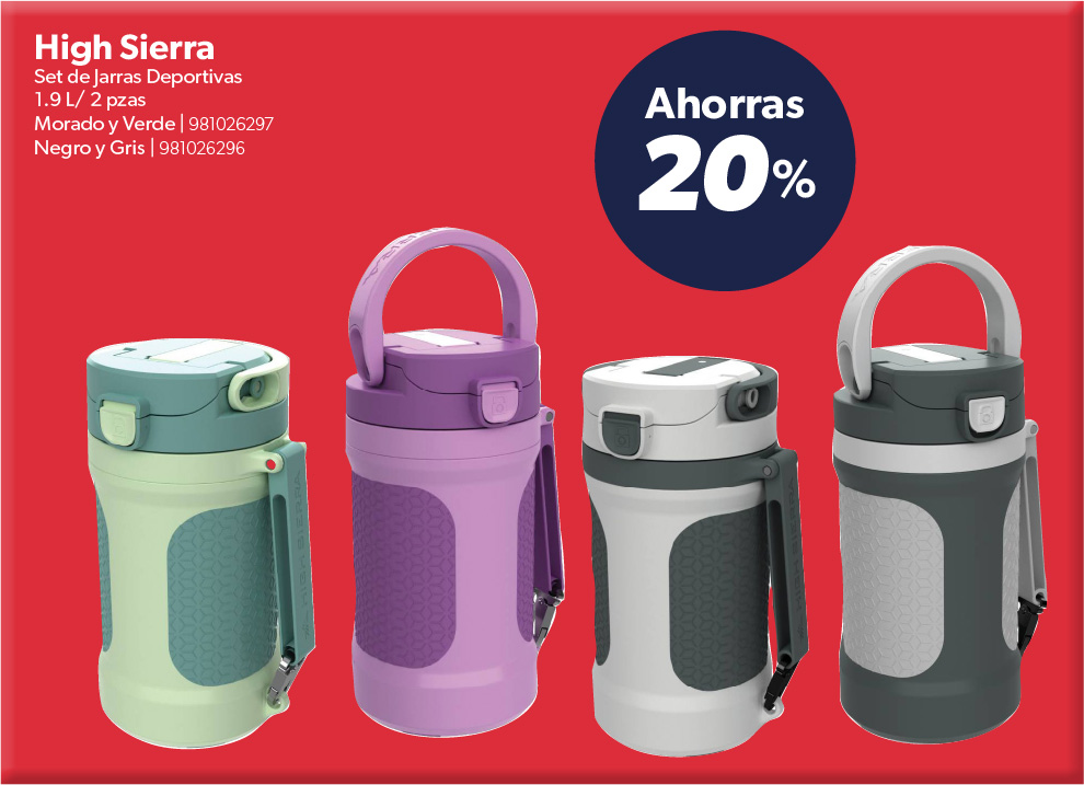 Set de jarras deportivas