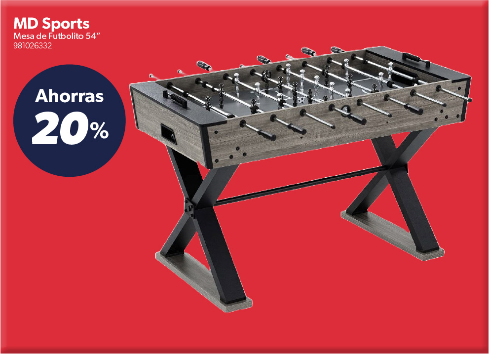 Mesa de futbolito