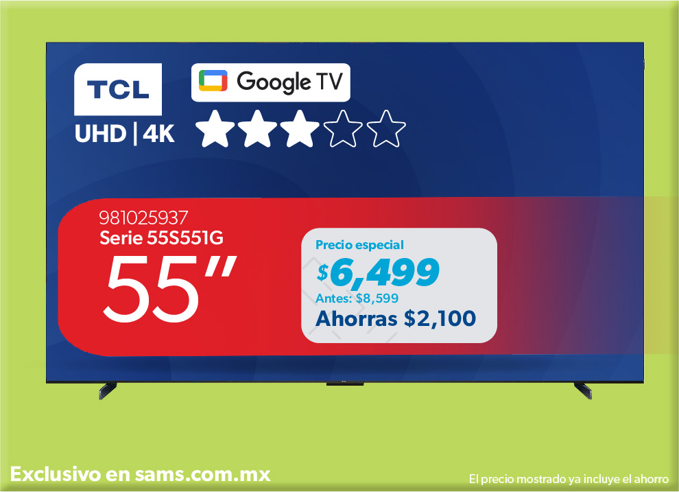Pantalla UHD 55 pulgadas