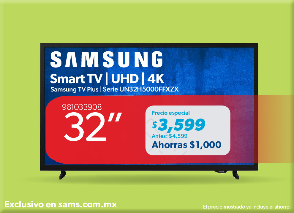 Pantalla UHD 32 pulgadas
