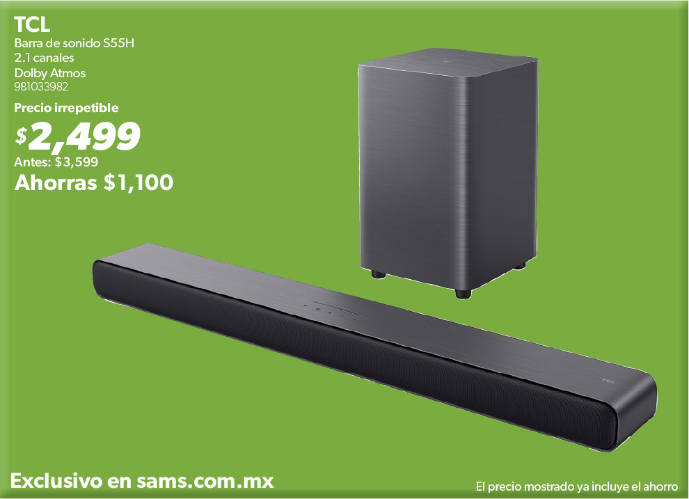 Barra de sonido