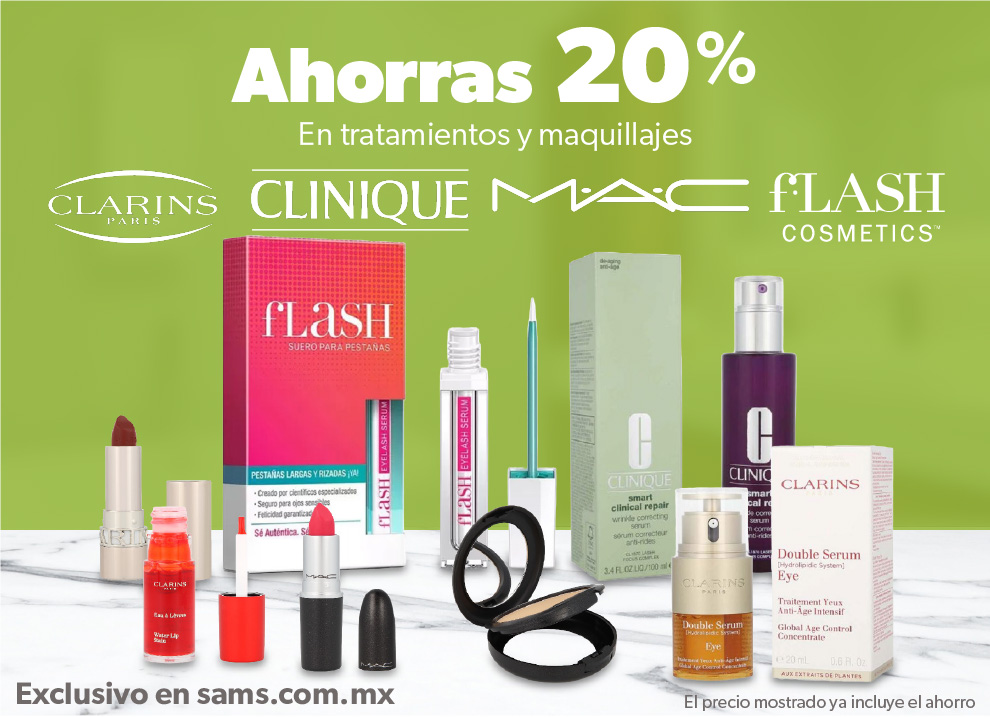 En tratamientos y maquillajes