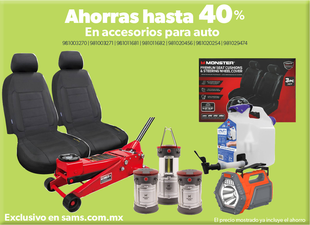 En accesorios para auto
