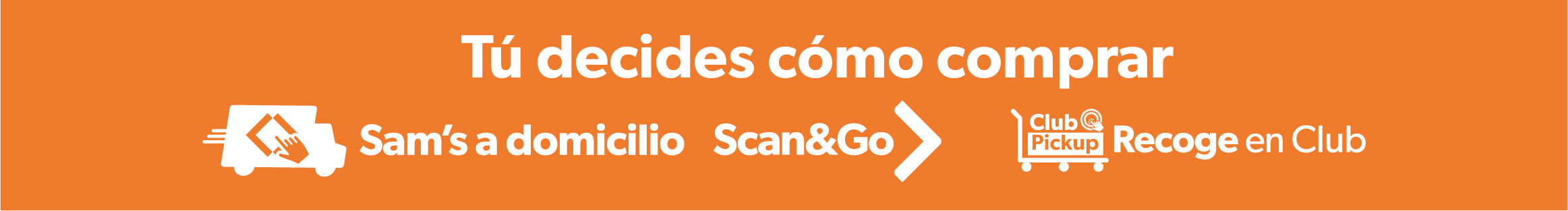 Tu decides como comprar