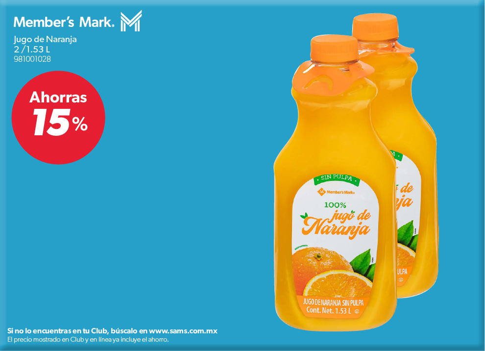 Jugo de naranja
