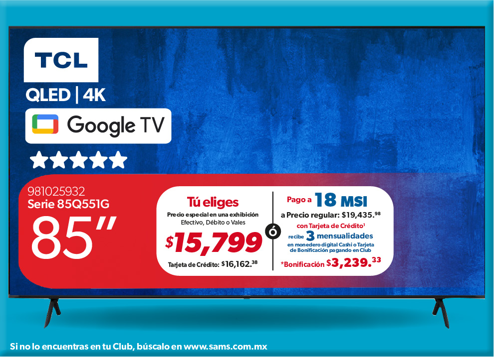 Pantalla 85 pulgadas