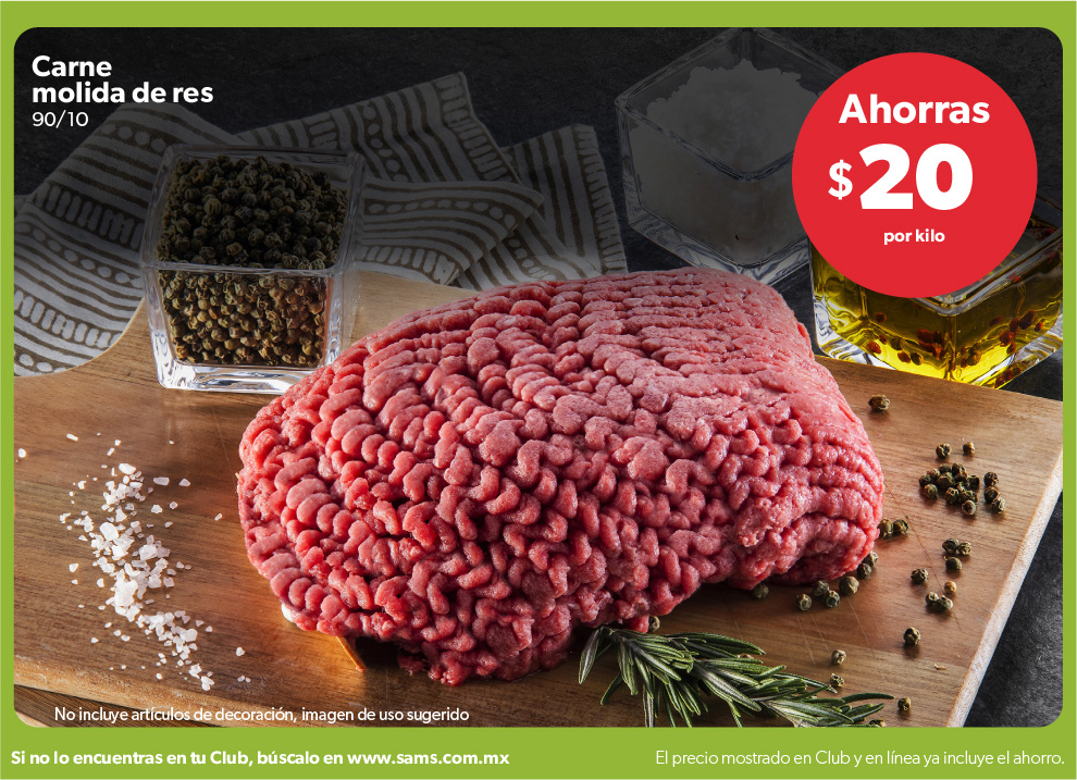 Carne molida de res