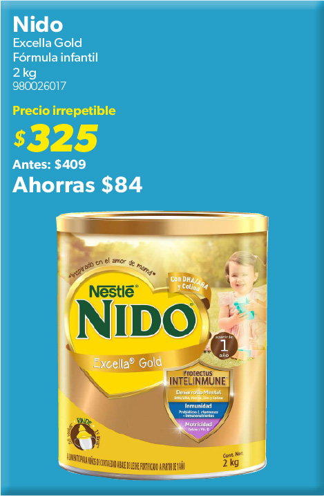 Formula infantil excella gold
