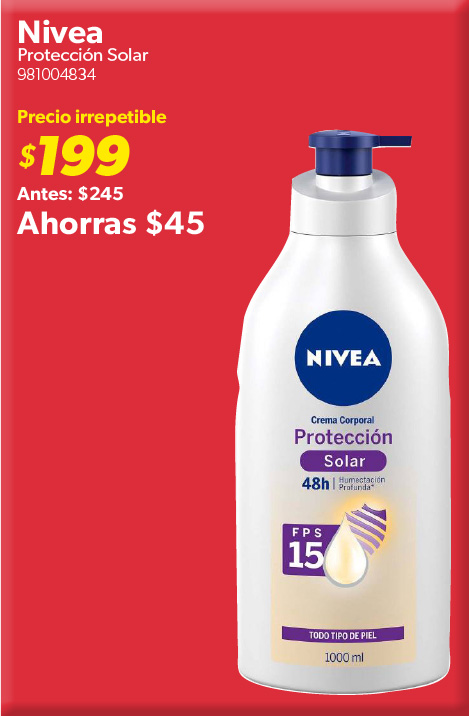 Crema corporal proteccion solar