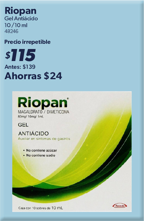 Gel antiacido