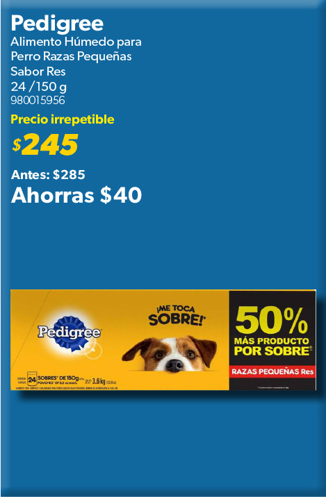 Alimento humedo para razas pequenas