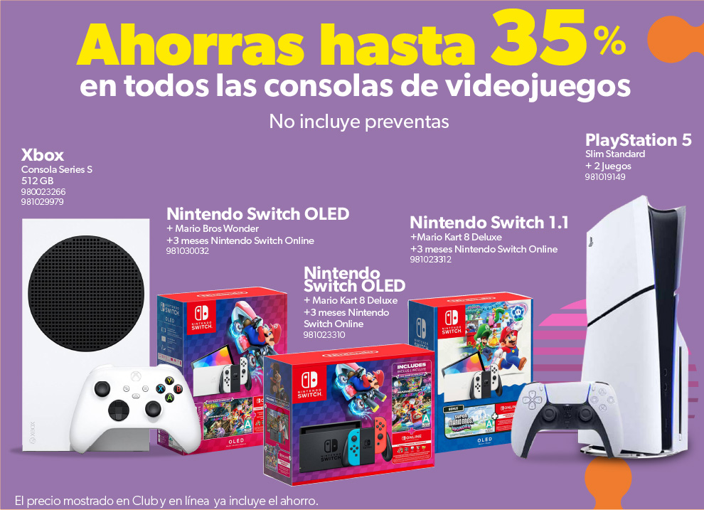 En todas las consolas de videojuegos