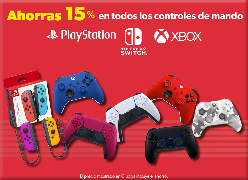 En todos los controles de mando