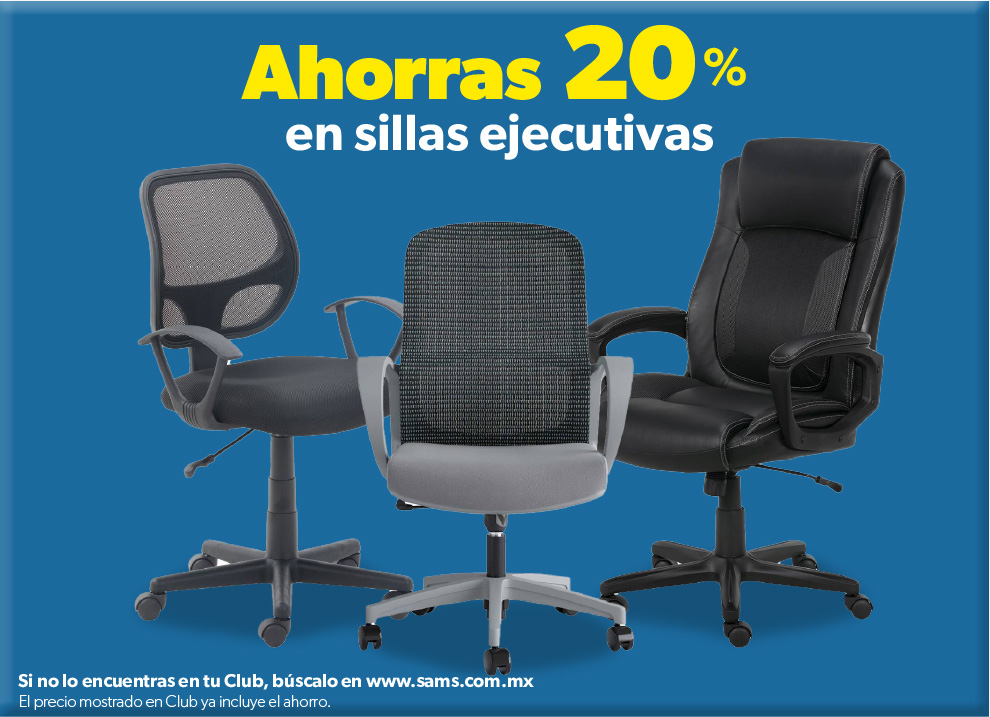 En sillas ejecutivas
