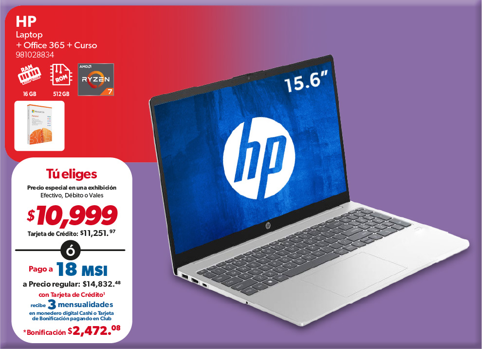 Laptop mas oficce mas curso