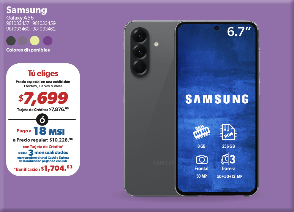Smartphone Galaxy A56
