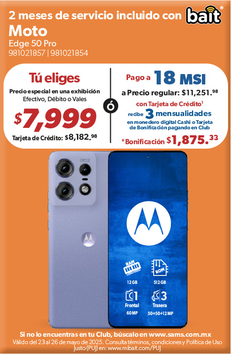 Smartphone Edge 50 pro