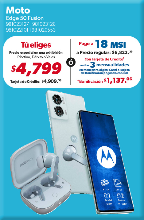 Smartphone edge 50 fusion