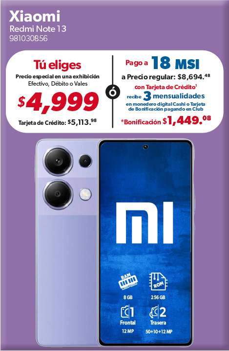 Smartphone redmi note 13