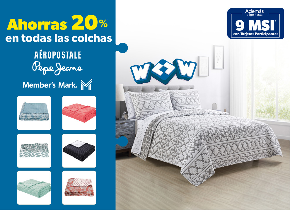 En todas las colchas