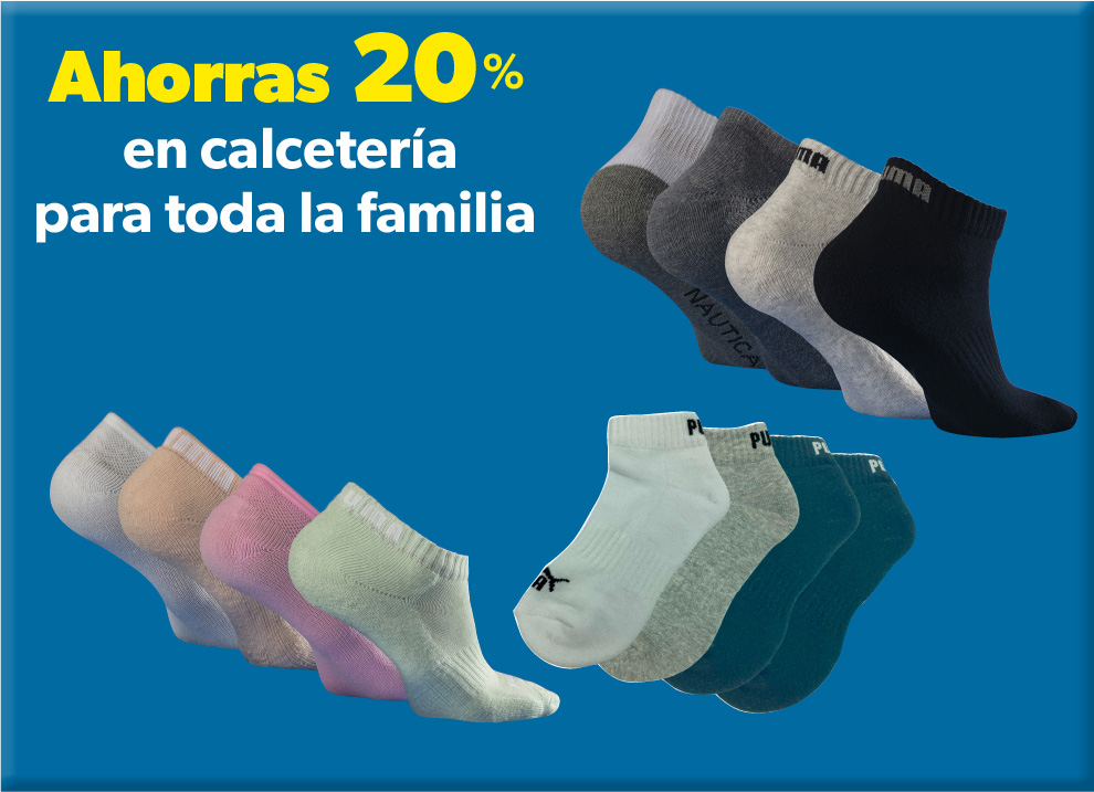 En calceteria para toda la familia