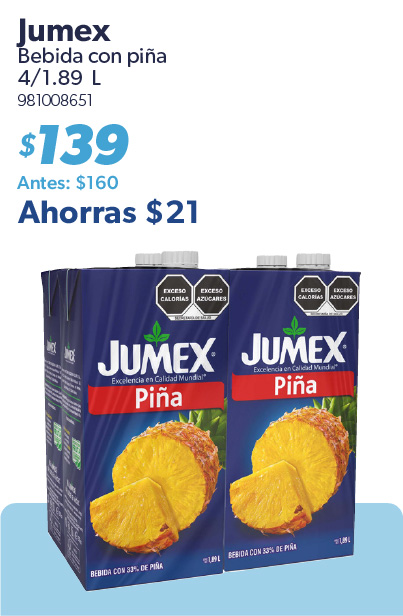 Bebida con pina