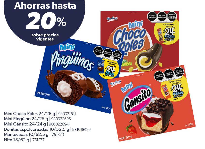 Mini chocoroles mini pinguinos 