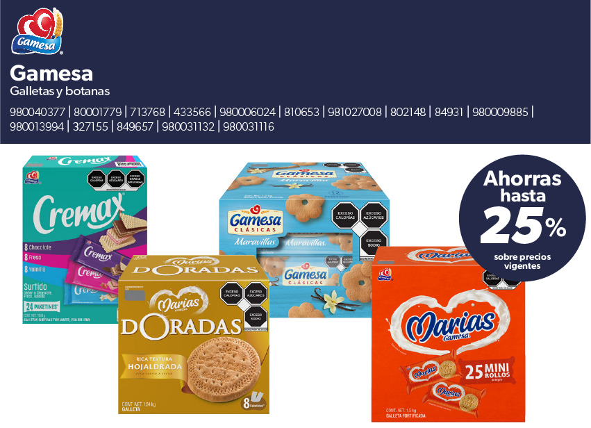 Galletas y botanas