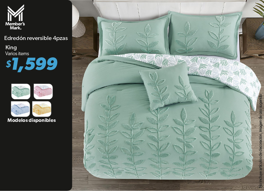 Edredon reversible king
