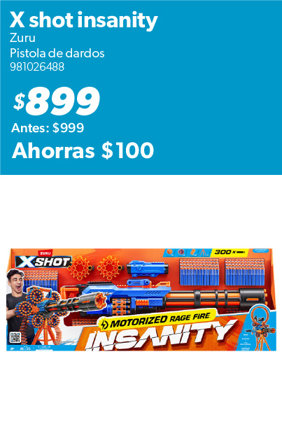 Pistola de dardos