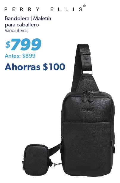 Bandolera maletin para caballero