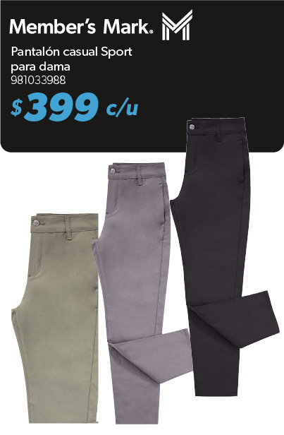 Pantalon casual sport para dama