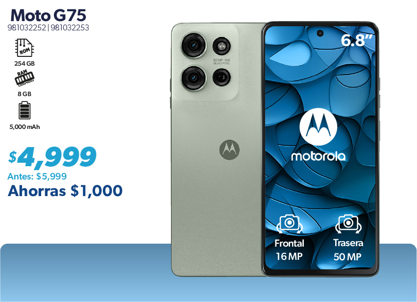 Smartphone Moto G75