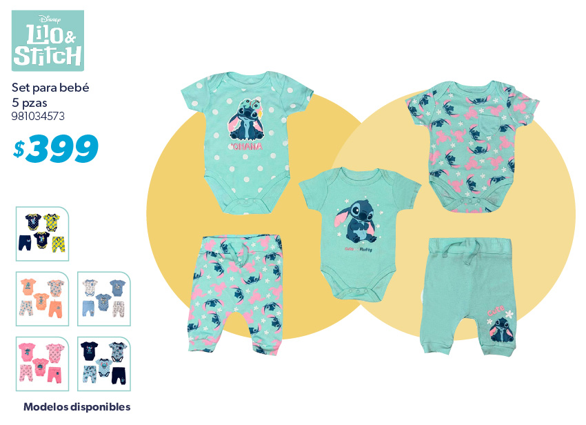 Set para bebe