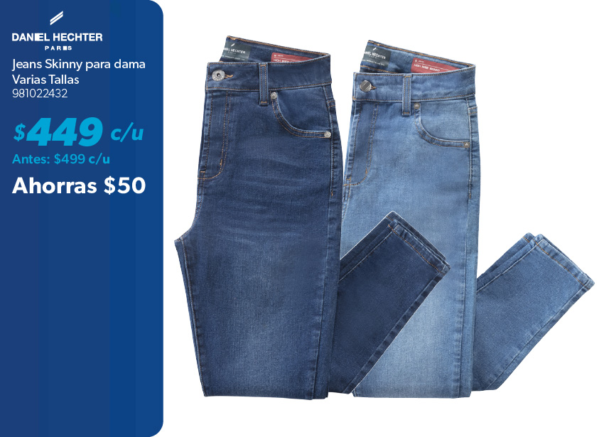 Jeans skinny para dama
