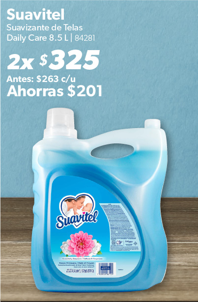 Suavizante de telas daily care