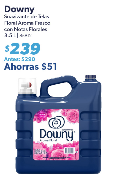 Suavizante de telas aroma floral