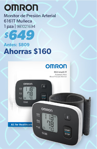 Monitor de presion arterial muneca