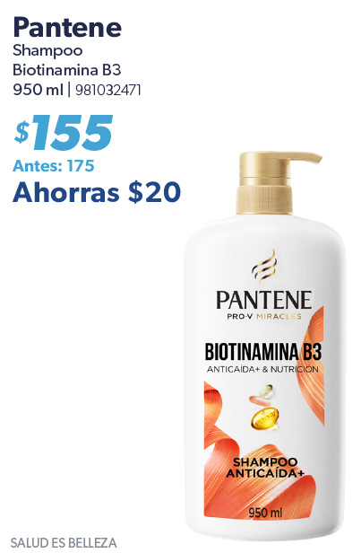 Shampoo biotinamina