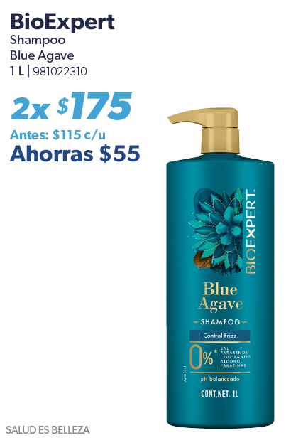 Shampoo blue agave