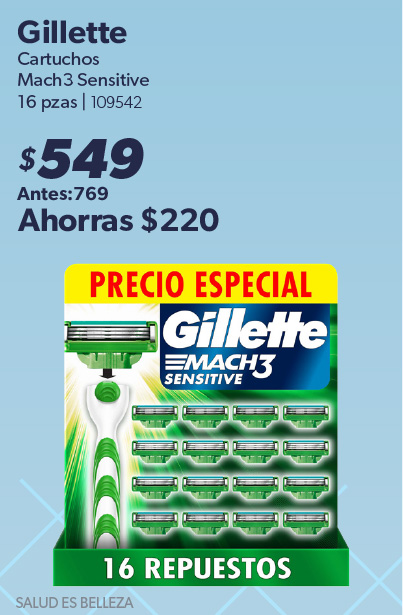Cartuchos mach sensitive