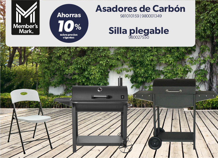 Asadores de carbon sillas plegables