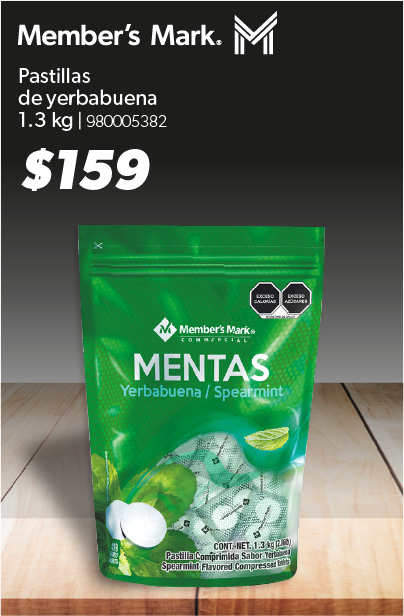 Pastillas de yerbabuena