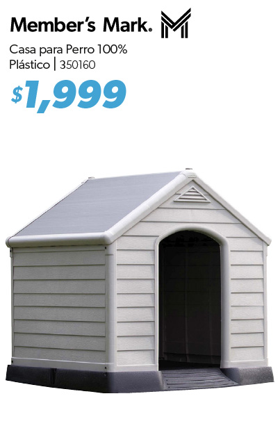 Casa de plastico para perro