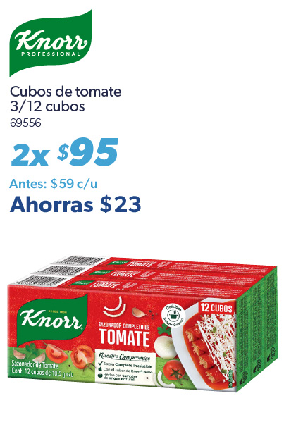 Cubos de tomate